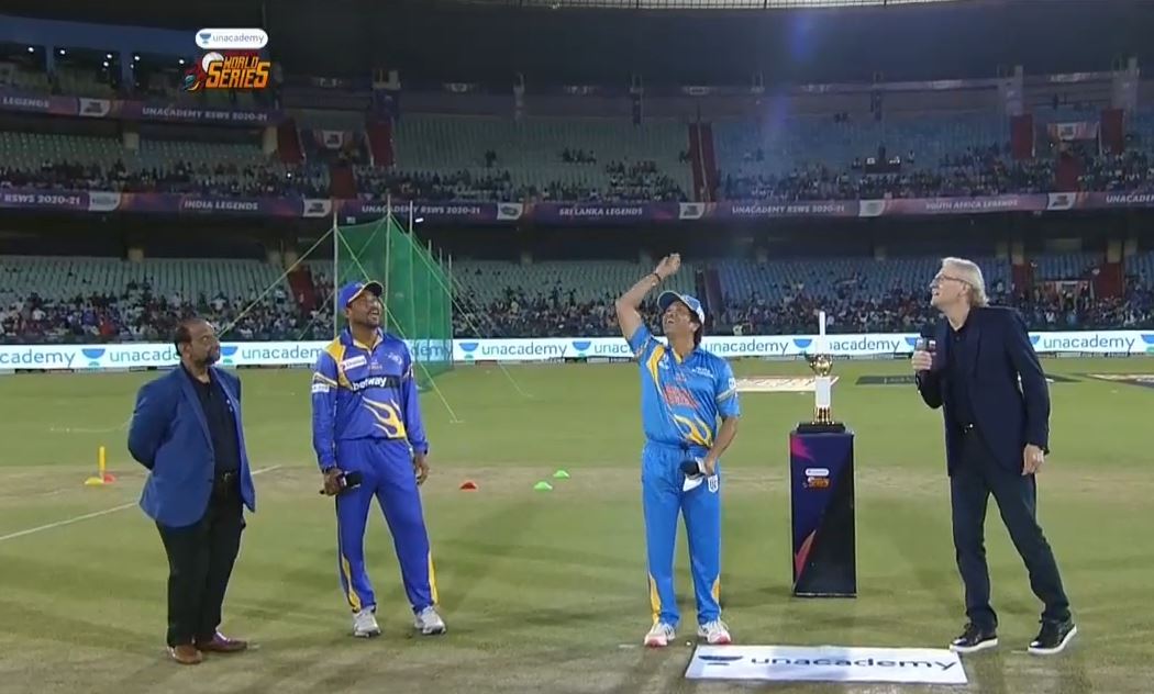 ලෙජන්ඩ්ස් අවසන් මහා තරඟයේ කාසියේ වාසිය ශ්‍රී ලංකාවට