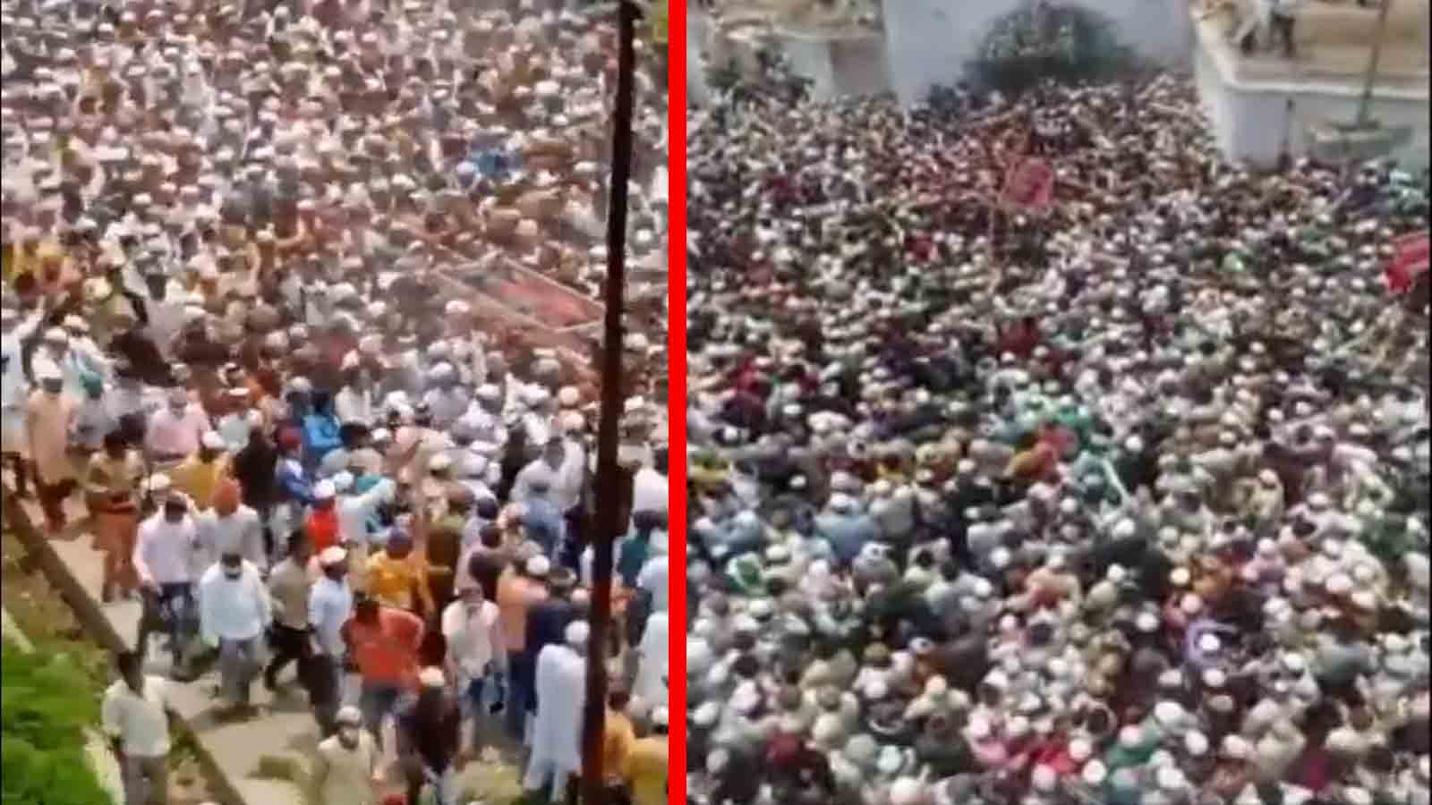 මරණය අමතක කරමින් ‘දහස් ගණනින් එක්වූ ‘ ඉන්දීය අවමංගල්ය උත්සවය(VIDEO) මරණය අමතක කරමින් ‘දහස් ගණනින් එක්වූ ‘ ඉන්දීය අවමංගල්ය උත්සවය(VIDEO)